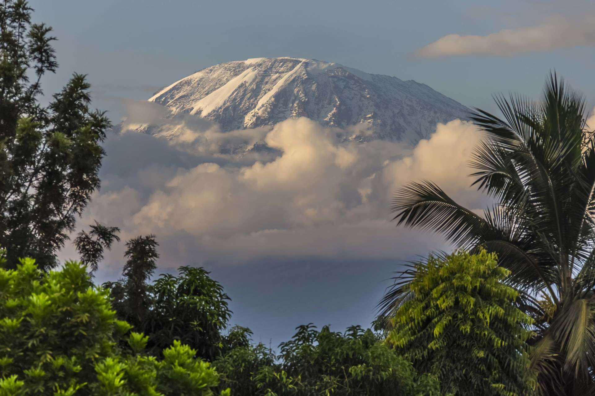 Гора Килиманджаро в Танзании, Африка