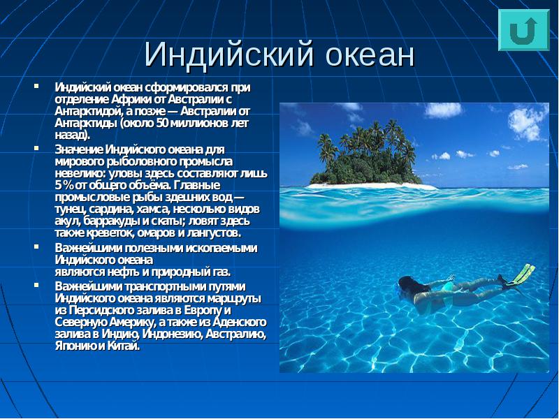 Индийский океан презентация