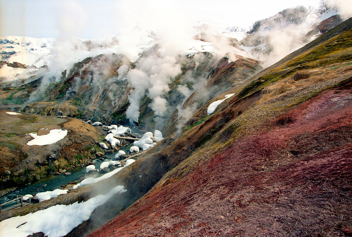 Малая долина гейзеров камчатка фото