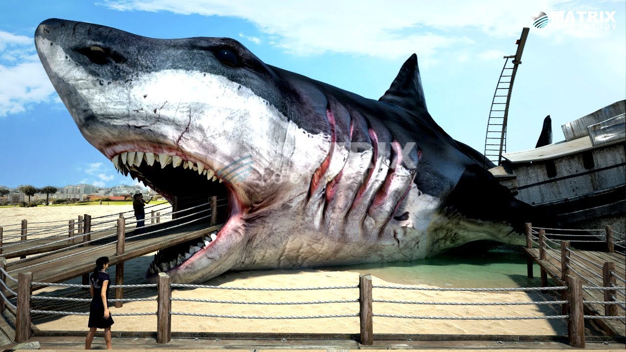 Мегалодон: акула монстр из прошлого
