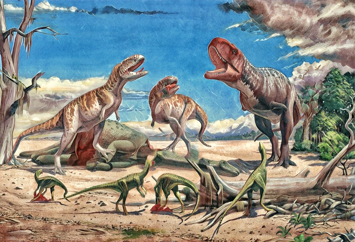 10 самых смертоносных динозавров мезозойской эры