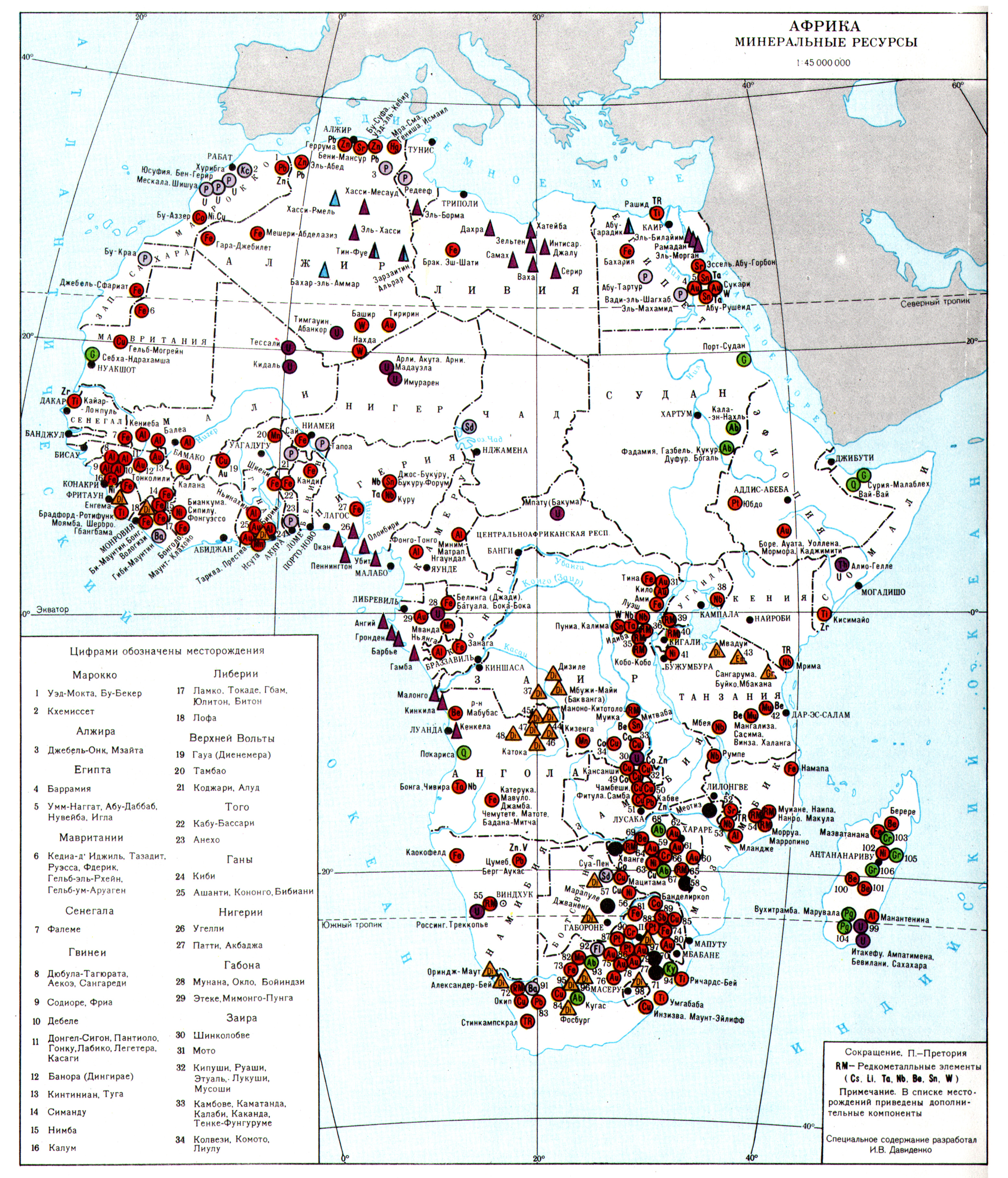 Нефть в каких странах африки